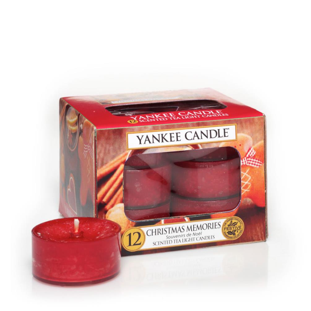 Yankee Candle Christmas Memories Tea Lights (Pack of 12) £6.29